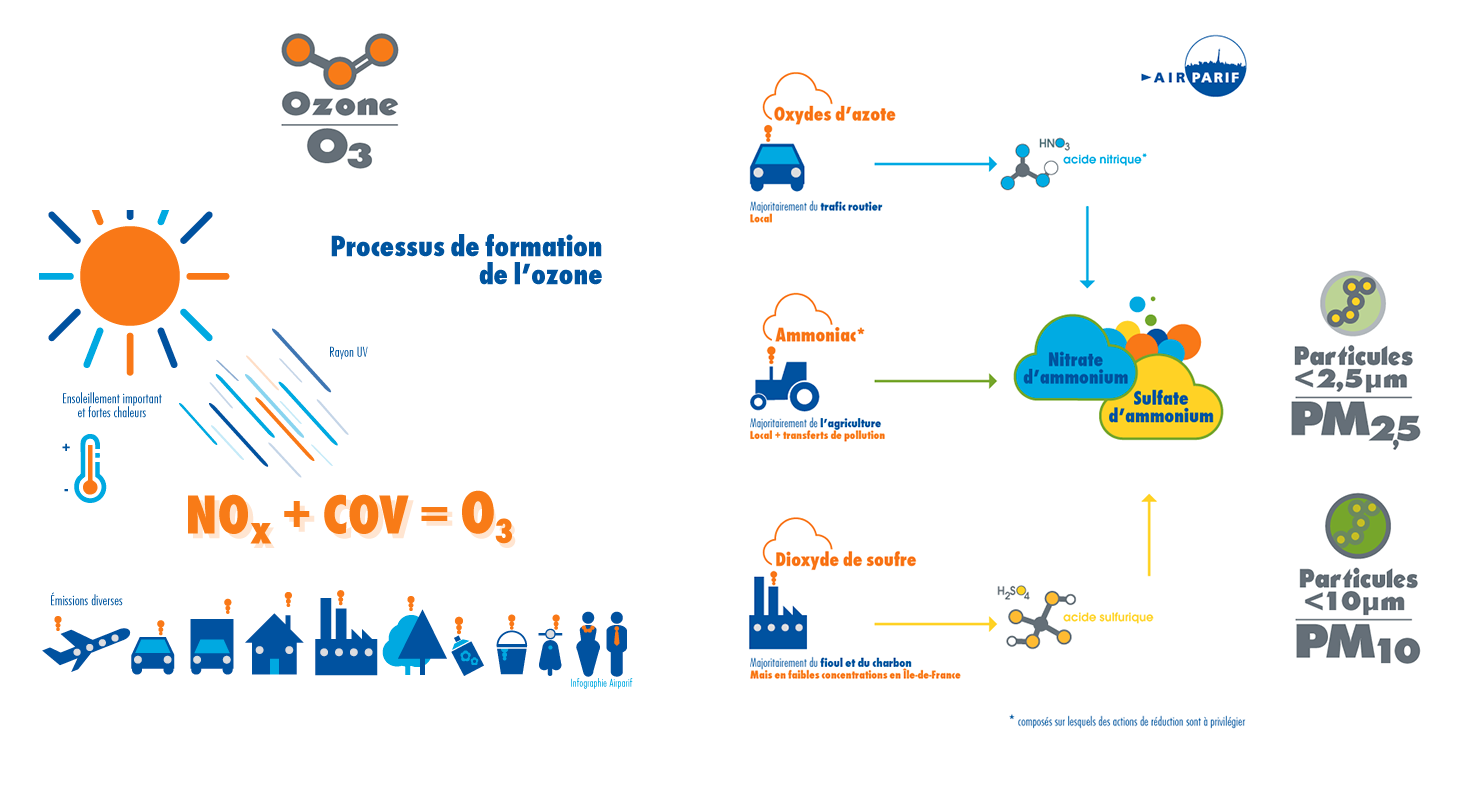 Action directe de l'oxygène : oxydes d'azote [L'azote]